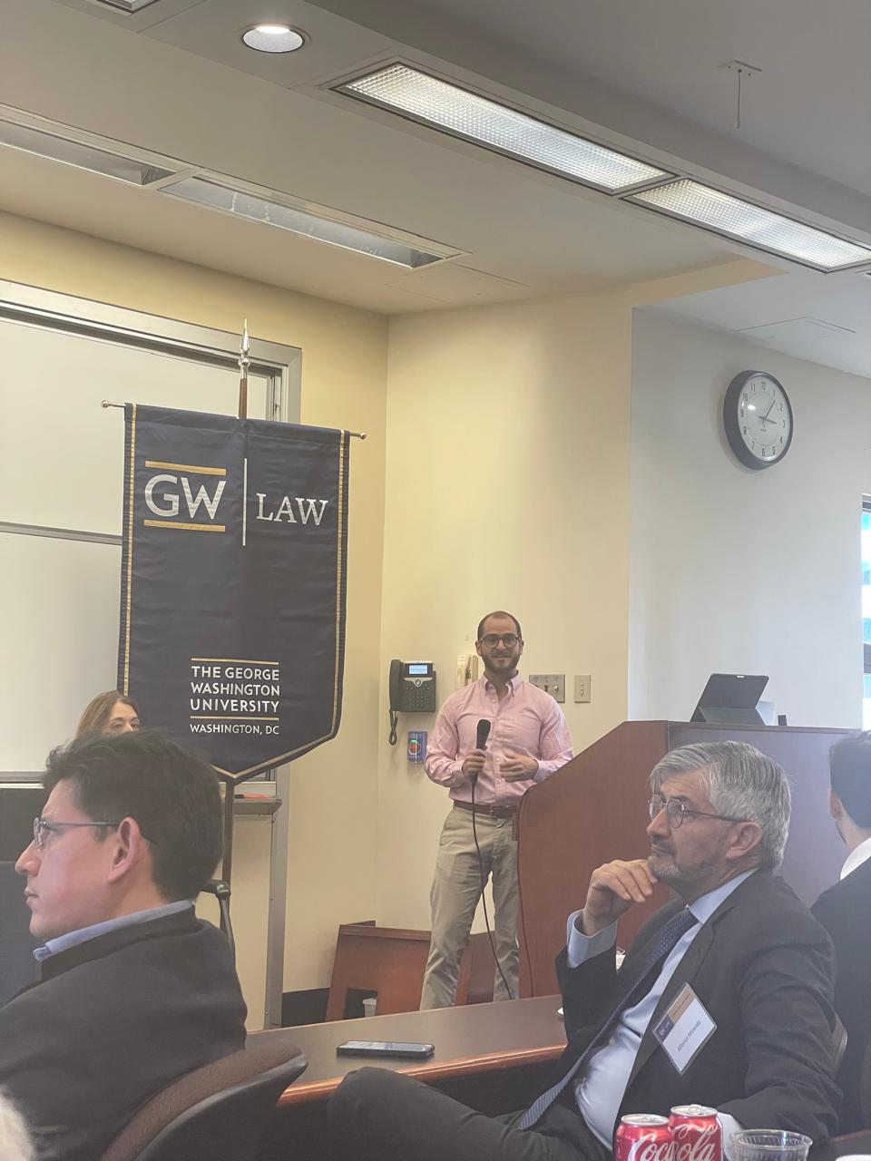 Third Forum Competition Law in Developing Countries - Speaker presenting