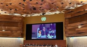 William Kovacic speaking at the UNCTAD session